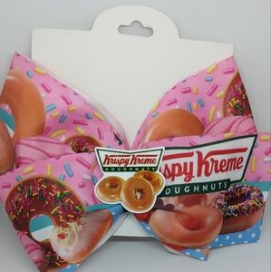 Krispy kreme hair bow